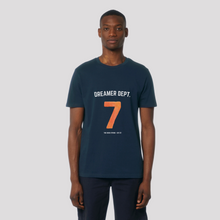 Load image into Gallery viewer, &quot;Dreamers Dept.&quot; Navy Unisex T-shirt
